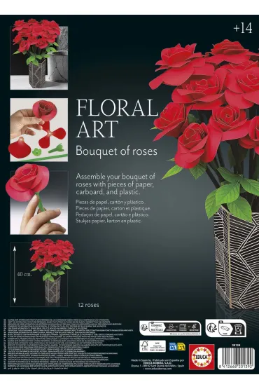 Floral Art. Sztuka kwiatowa - Bukiet czerwonych r�
