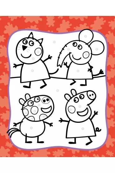 Peppa Pig Ulubione kolorowanki 1 Peppa i jej malowany �wiat