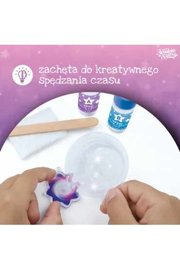 Zestaw do robienia bi�uterii – talizman 8 szt. Eclipsia Nebulous Stars