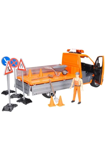 MB Sprinter Komunalny z figurk� budowla�ca, modu�e