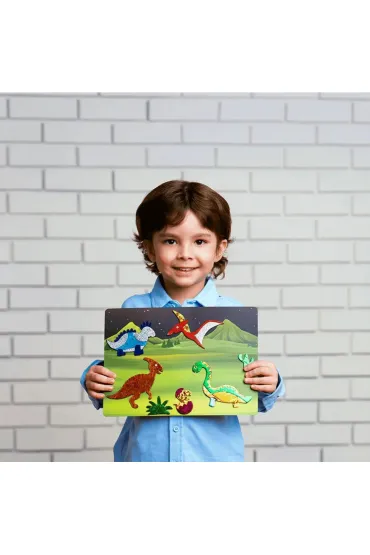 Zestaw kreatywny Skillmatics Foil Fun Kraina Dinozaurw Grasper Global Private Limited