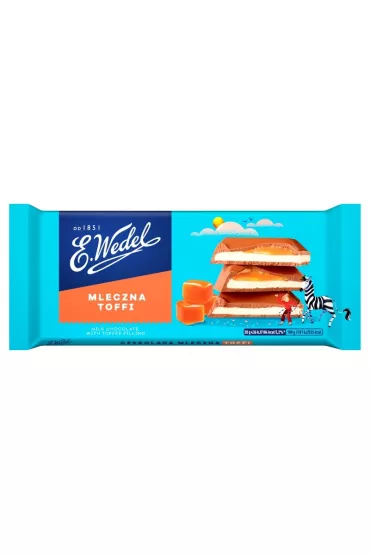 E.Wedel Czekolada mleczna toffi 100 g