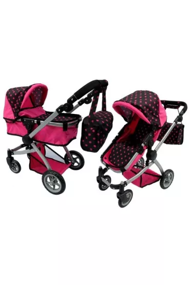 W�zek dla lalek Alice, spacer�wka 2w1 LeanToys