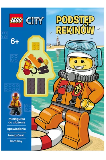 LEGO City. Podst�p rekin�w. Ksi��eczka + figurka