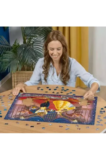 Puzzle 1000 el. Disney Classics - Pi�kna i Bestia Ravensburger