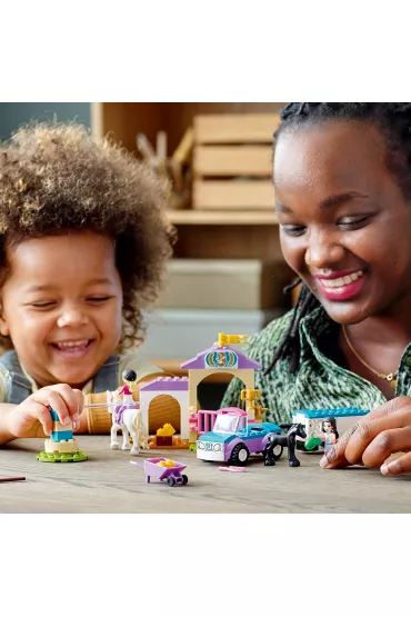 LEGO Friends Szk�ka je�dziecka i przyczepa dla konia 41441