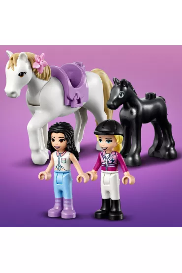LEGO Friends Szk�ka je�dziecka i przyczepa dla konia 41441