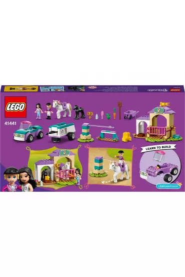 LEGO Friends Szk�ka je�dziecka i przyczepa dla konia 41441