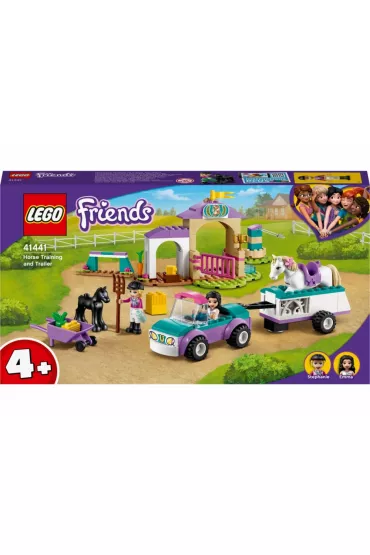 LEGO Friends Szk�ka je�dziecka i przyczepa dla konia 41441