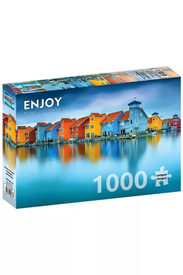 Puzzle 1000 el. Groningen, Niderlandy Enjoy