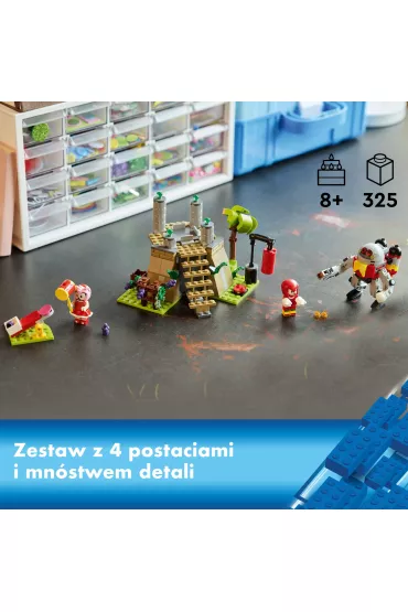 LEGO Sonic the Hedgehog Knuckles i witynia Master Emerald 76998