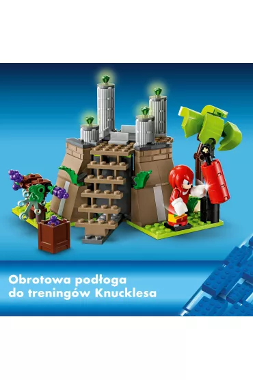 LEGO Sonic the Hedgehog Knuckles i witynia Master Emerald 76998