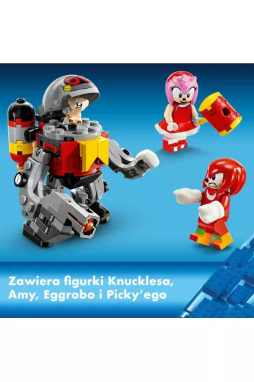 LEGO Sonic the Hedgehog Knuckles i witynia Master Emerald 76998