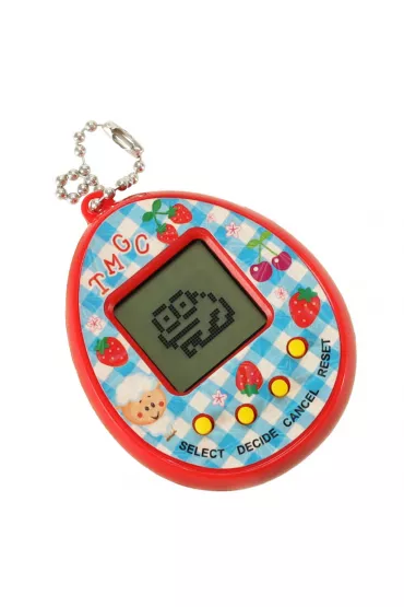 Tamagotchi gra elektroniczna dla dzieci jajko czerwony