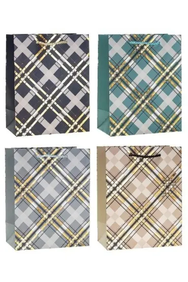 Rozette Torebka ozdobna 26x32x10cm hot-stamp mix