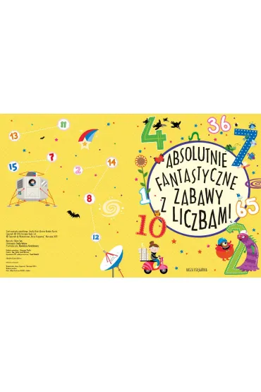 Absolutnie fantastyczne zabawy z liczbami - Claire  Sipi, Magdalena  Korobkiewicz