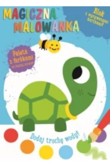 Magiczna malowanka z farbkami ��wik