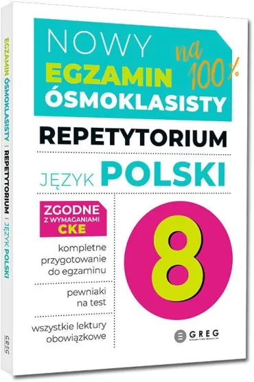 Pakiet Nowy Egzamin �smoklasisty - j�zyk polski. Repetytoria i arkusze: J�zyk polski, J�zyk angielski, Matematyka