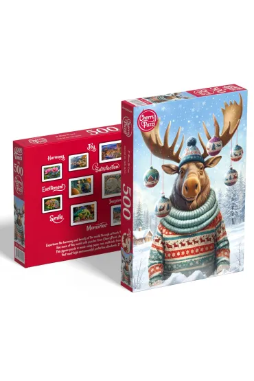 Puzzle 500 el. It Moose Be Love 20395 CherryPazzi