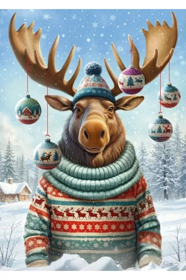 Puzzle 500 el. It Moose Be Love 20395 CherryPazzi
