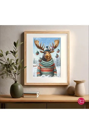 Puzzle 500 el. It Moose Be Love 20395 CherryPazzi