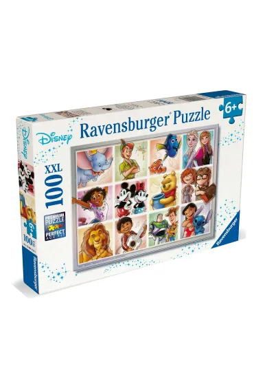 Puzzle dla dzieci 100 el. XXL Disney Postacie Ravensburger