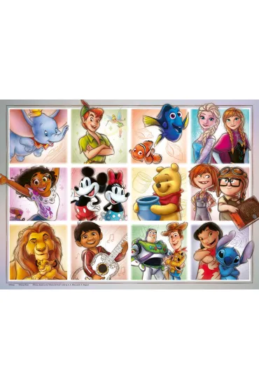 Puzzle dla dzieci 100 el. XXL Disney Postacie Ravensburger
