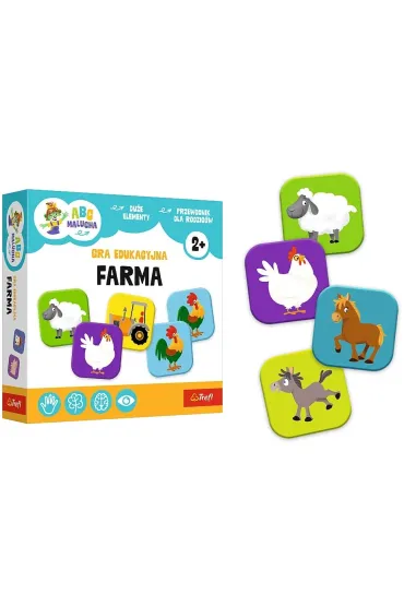 Gra Farma ABC  Malucha 02909 Trefl