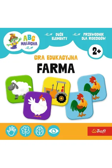 Gra Farma ABC  Malucha 02909 Trefl
