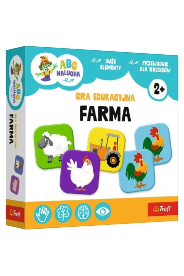 Gra Farma ABC  Malucha 02909 Trefl