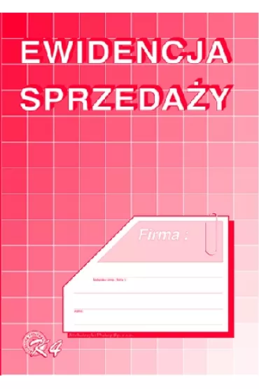 Michalczyk i Prokop Druk Ewidencja Sprzeda�y A5