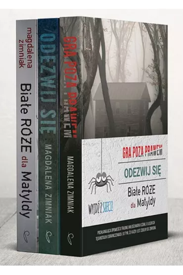 Pakiet Wyjd� z sieci: Gra poza prawem / Odezwij si� / Bia�e r�e dla Matyldy - Magdalena Zimniak