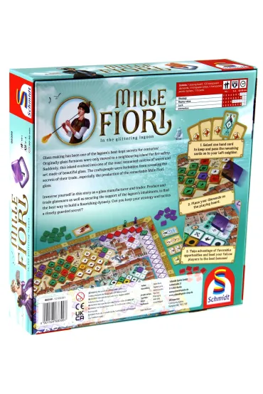 Gra Mille Fiori w l�ni�cej lagunie Schmidt - Reiner Knizia