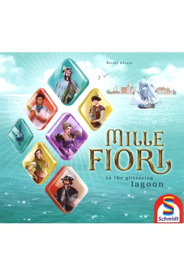 Gra Mille Fiori w l�ni�cej lagunie Schmidt - Reiner Knizia