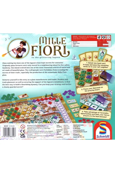 Gra Mille Fiori w l�ni�cej lagunie Schmidt - Reiner Knizia