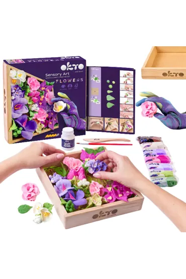 Sensory Art Okto Wood&Craft Zr�b w�asne kwiaty Inspiracja