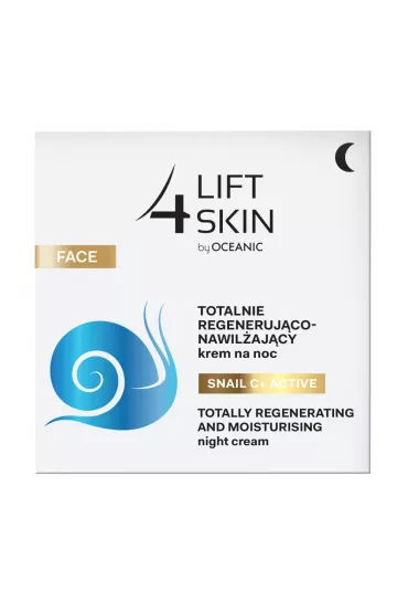 Lift4Skin Snail C+ Active totalnie regeneruj�co-nawil�aj�cy krem na noc 50 ml