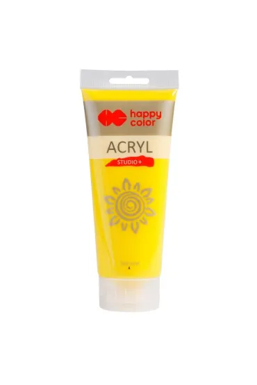 Happy Color Farba akrylowa Studio ��ty kadmowy 200ml