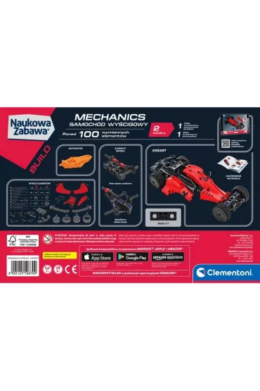 Laboratorium Mechaniki - Samochd wycigowy Clementoni