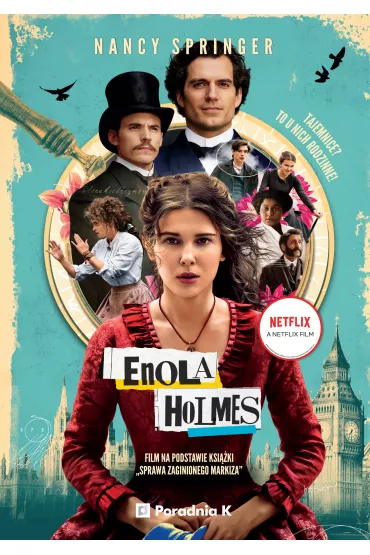 Sprawa zaginionego markiza. Enola Holmes. Tom 1. Wydanie filmowe - Nancy Springer