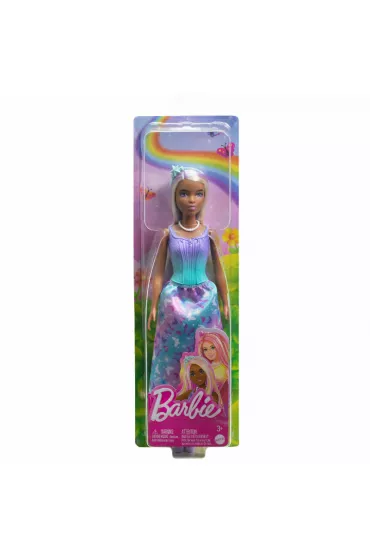Barbie. Ksi�niczka Lalka Niebiesko-fioletowy str�j Mattel