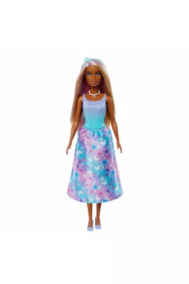 Barbie. Ksi�niczka Lalka Niebiesko-fioletowy str�j Mattel