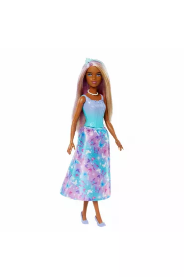 Barbie. Ksi�niczka Lalka Niebiesko-fioletowy str�j Mattel