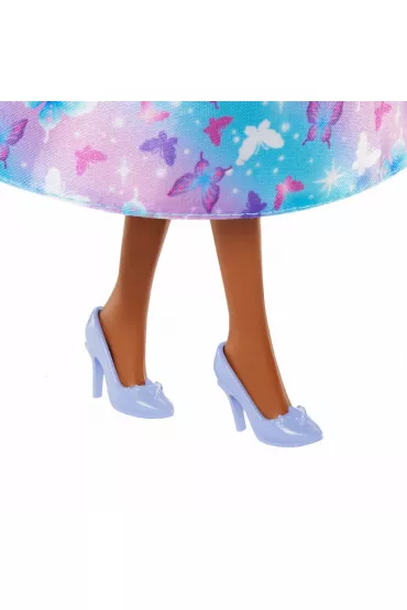 Barbie. Ksi�niczka Lalka Niebiesko-fioletowy str�j Mattel