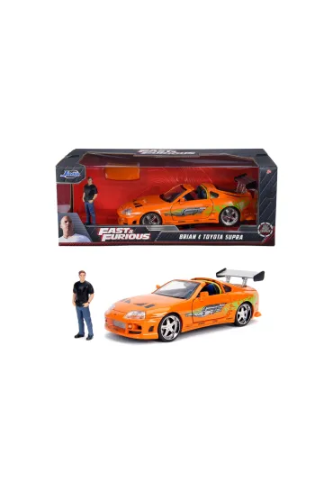 Jada F&F Toyota Supra 1:24 + figurka