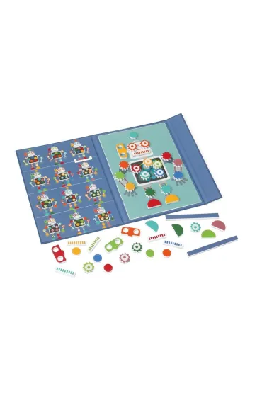 Uk�adanka magnetyczna kszta�ty i kolory Roboty Scratch