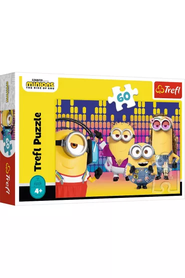 Puzzle 60 el. Minionki rozrabiaj� Trefl