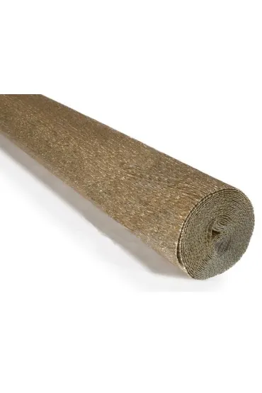 Alfa Pastello Krepina 50x250cm 180g metalizowana z�ota jasna