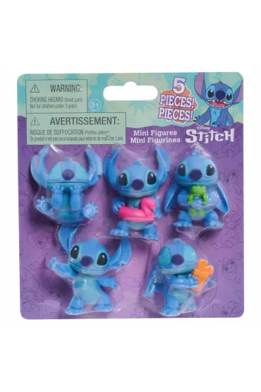 Zestaw 5 figurek kolekcjonerskich  Stitch Disney 46267