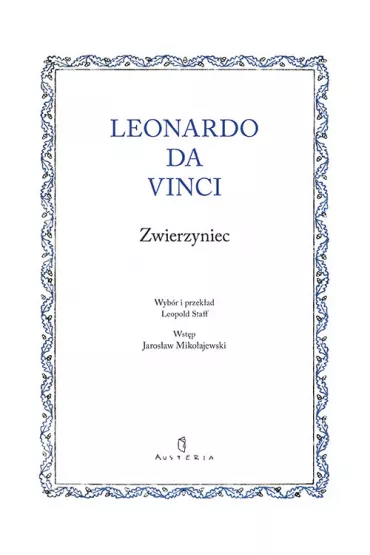Zwierzyniec Leonardo da Vinci - Vinci Leonardo